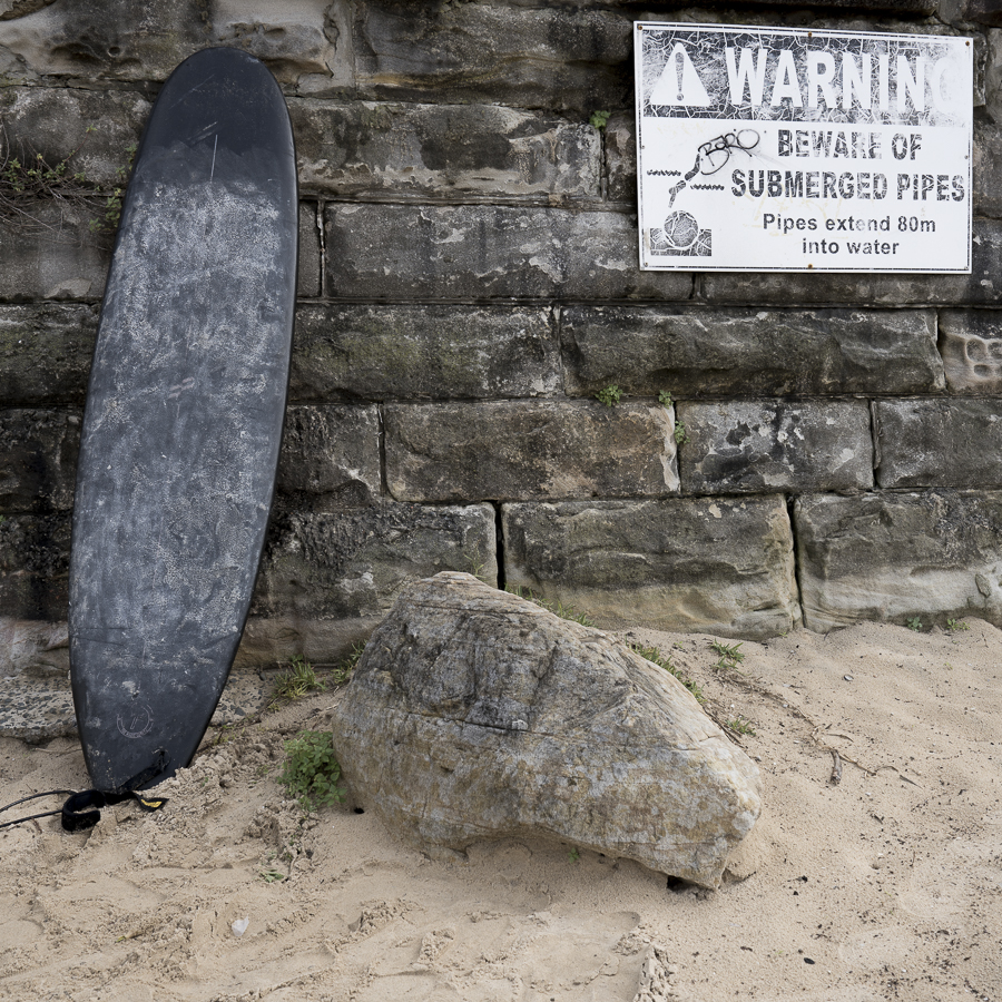 Board on Beach